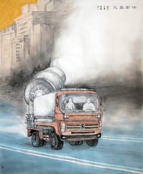 【甘肅全民戰(zhàn)“疫”】保衛(wèi)春天！蘭州榆中縣文藝界致敬“逆行者”