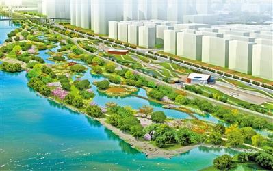 54萬平方米 雁灘濕地公園“入畫來”！