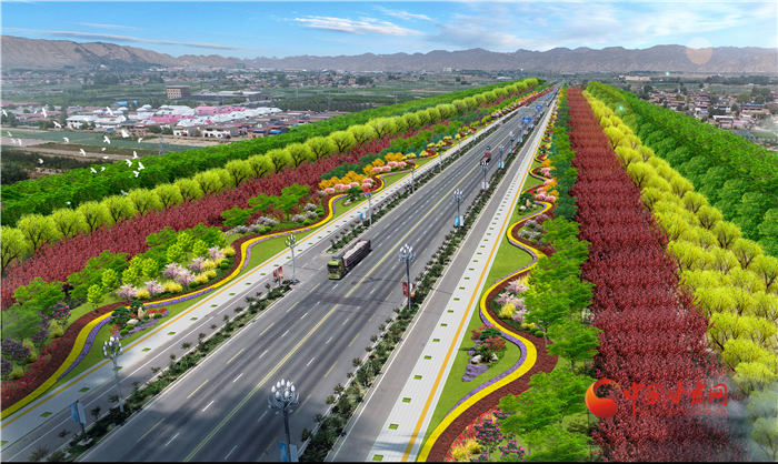 搶先看?。。√m州榆中生態(tài)創(chuàng)新城未來綠化有多美 