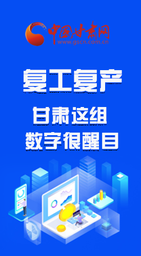 圖解|甘肅復(fù)工復(fù)產(chǎn)有多拼，看看這組數(shù)字就知道了 