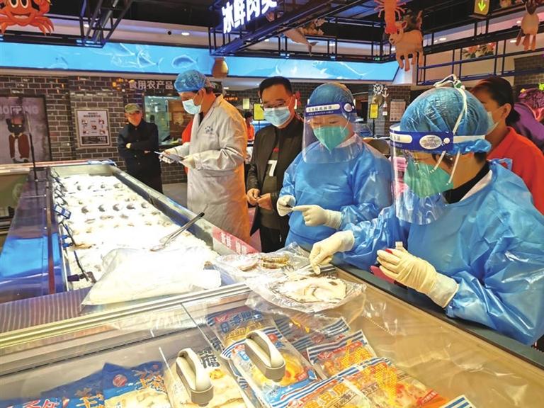 蘭州榆中縣核酸檢測覆蓋到冷鏈食品