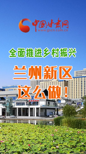 圖解|全面推進(jìn)鄉(xiāng)村振興 蘭州新區(qū)這么做！