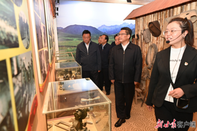 任振鶴在張掖市調(diào)研時(shí)強(qiáng)調(diào)：完整準(zhǔn)確全面貫徹新發(fā)展理念，建設(shè)生態(tài)友好發(fā)展向好生活美好的“金張掖”