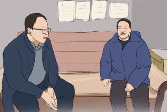 手繪丨追憶邱軍：扎根泥土，他把生命永遠定格在扶貧路上