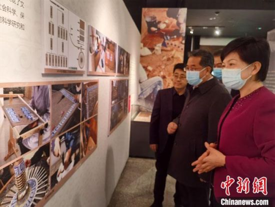 圖為展覽現(xiàn)場(chǎng)?！●T志軍 攝