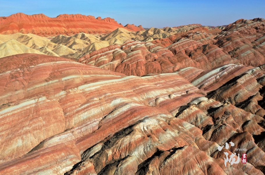 【小隴畫報(bào)·135期】張掖七彩丹霞：大地的調(diào)色盤就這樣被打翻