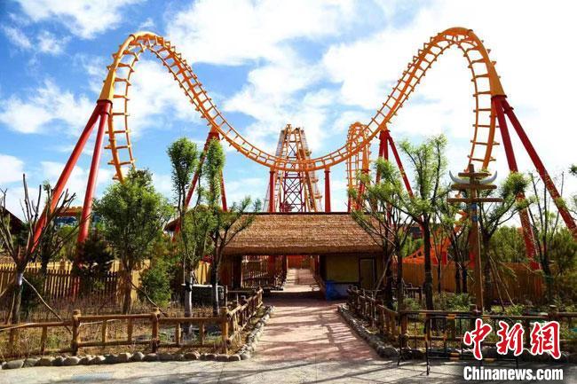 圖為嘉峪關(guān)方特歡樂世界。(資料圖) 趙海宏 攝