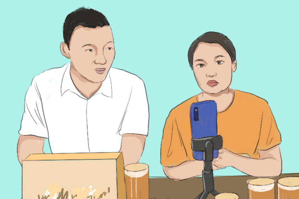 手繪|攢勁！閃閃發(fā)光的up青年