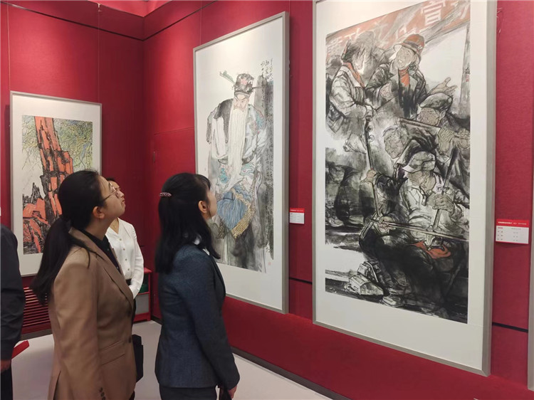 2023年5月，甘肅省紀(jì)委監(jiān)委機(jī)關(guān)、省委巡視辦、省文旅廳主辦，甘肅畫院承辦的甘肅省廉潔文化美術(shù)、書法、設(shè)計(jì)作品展開展，逾萬(wàn)人參觀。.jpg