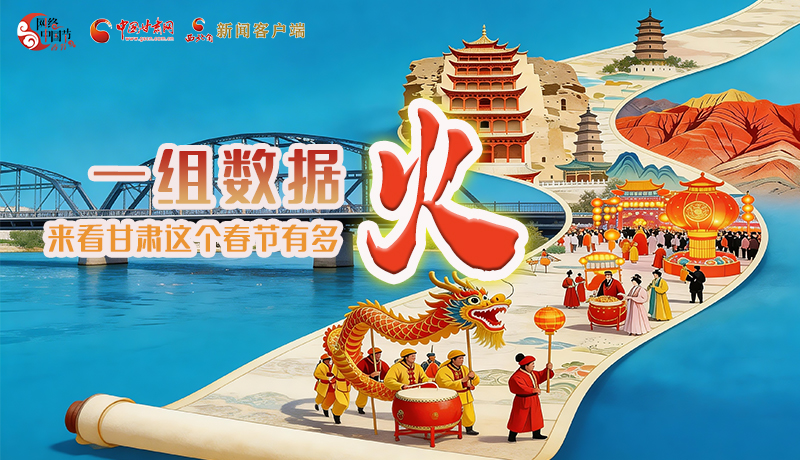 海報(bào)｜一組數(shù)據(jù)，來(lái)看甘肅這個(gè)春節(jié)有多火